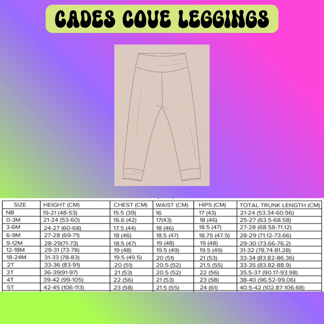 SB Pink - Cades Cove Leggings