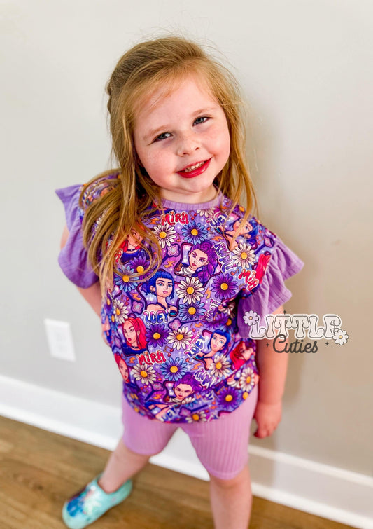 Kpop Girls - Ruffle Dolman