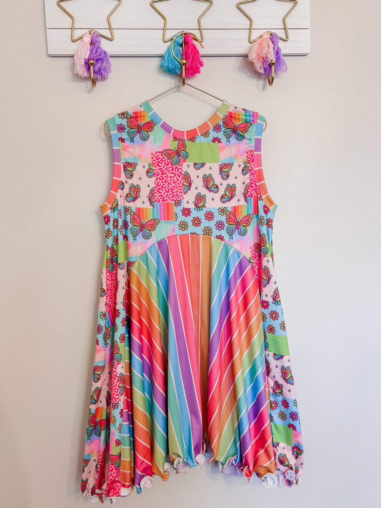 Butterfly Rainbow - Auden Dress
