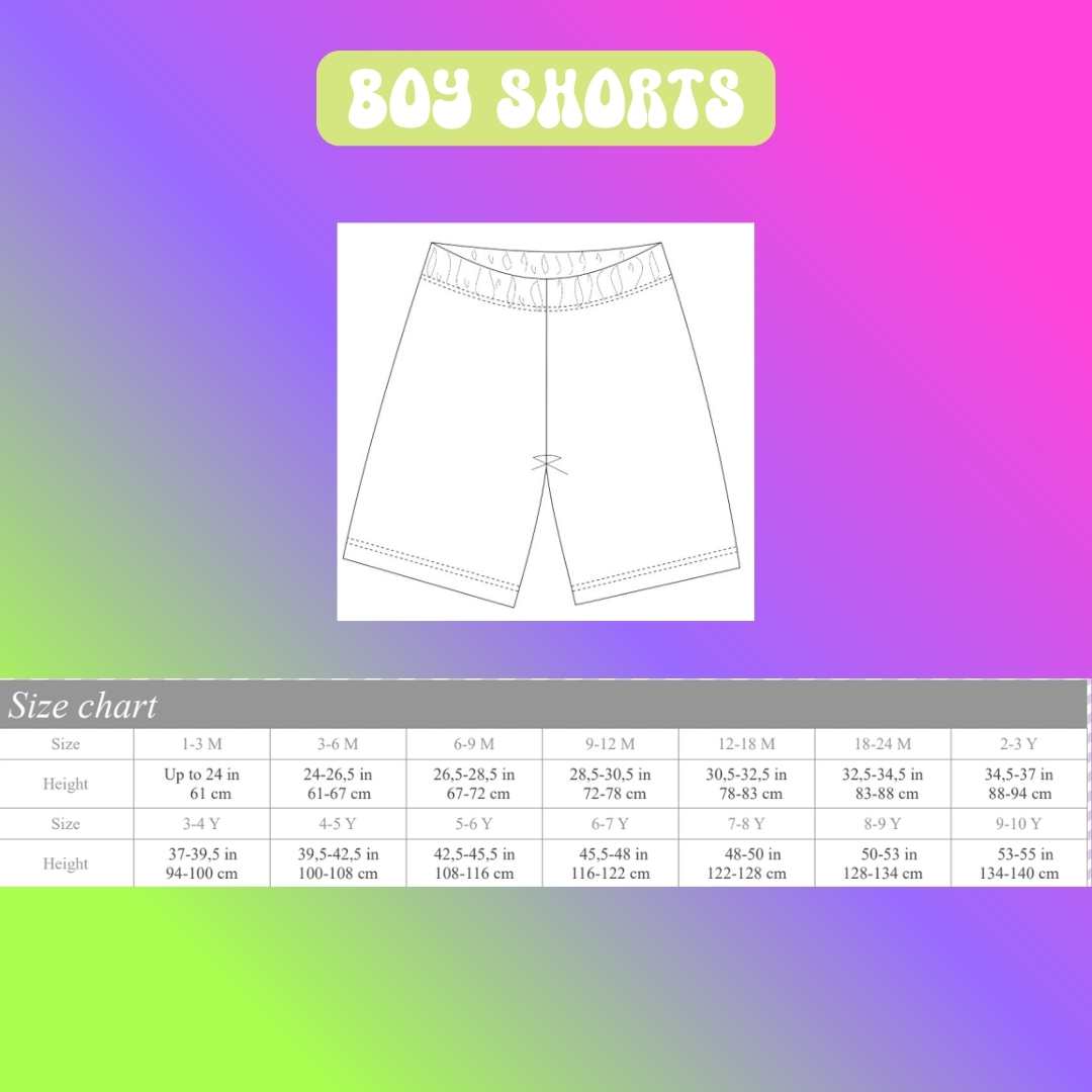 Space Frog Baggy Tank + Boy Shorts Set