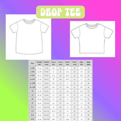 Pink Baby Mouse - Drop Tee + Lounge Shorties
