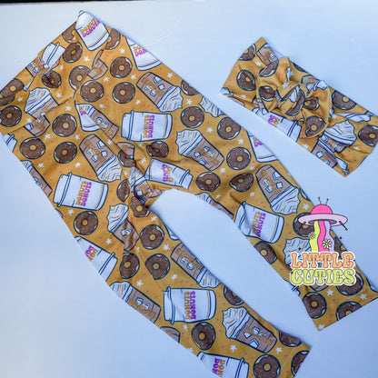 DD Coffee - Leggings + Headwrap