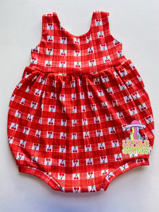 Cherry Gingham - Magnolia Bubble