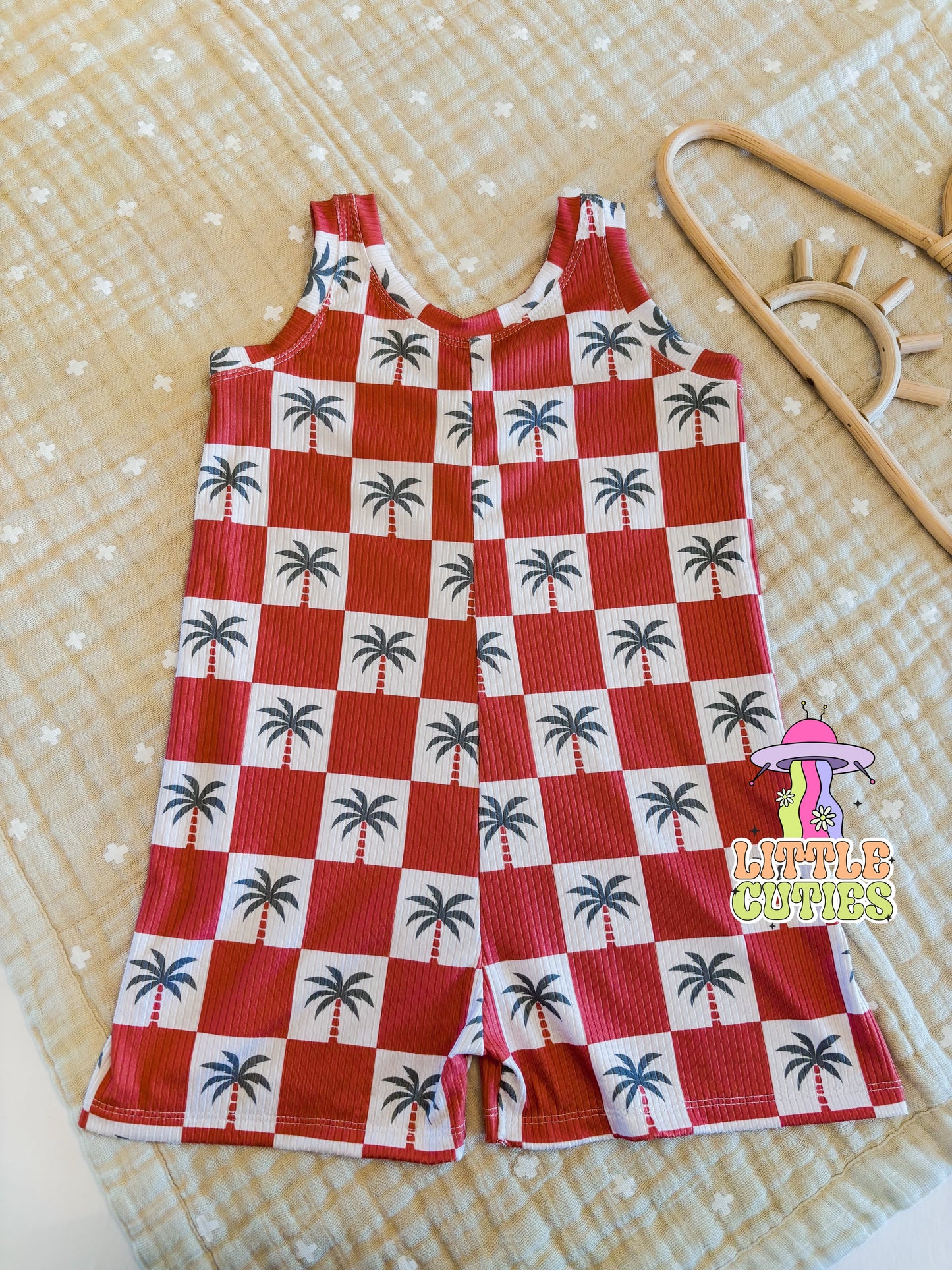 Boho Palms - Sunny Romper