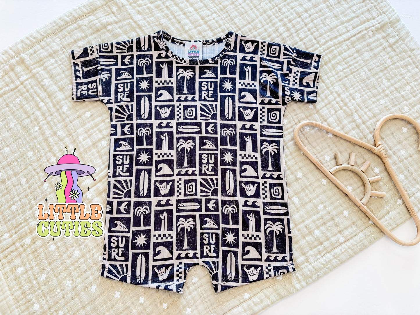 Surf - Indigo Romper