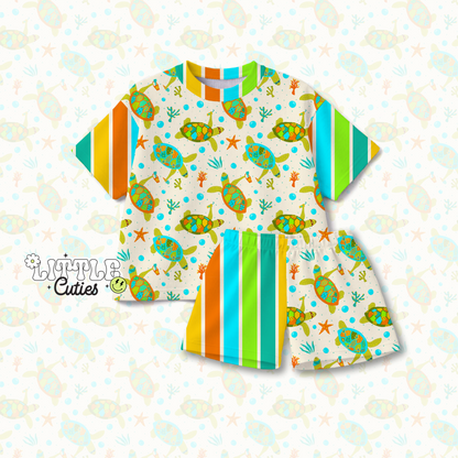 Green Turtles - Comfy Set