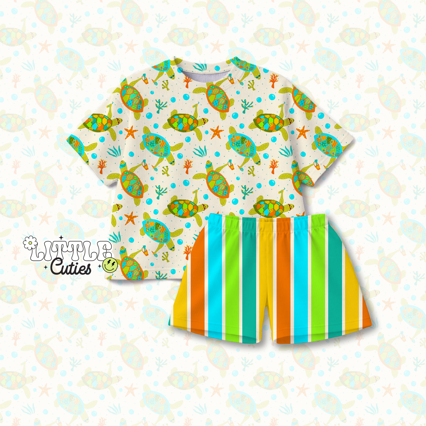 Green Turtles - Comfy Set