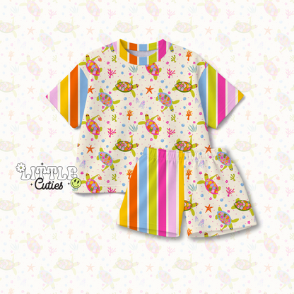 Pink Turtles - Comfy Set