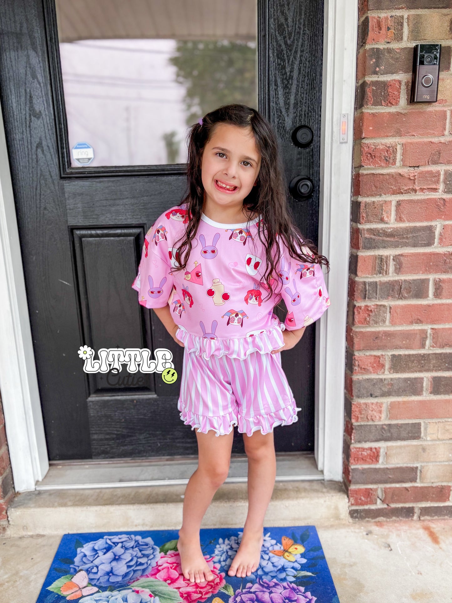 Circus - James Ruffle Tee + Lark Ruffle Shorts