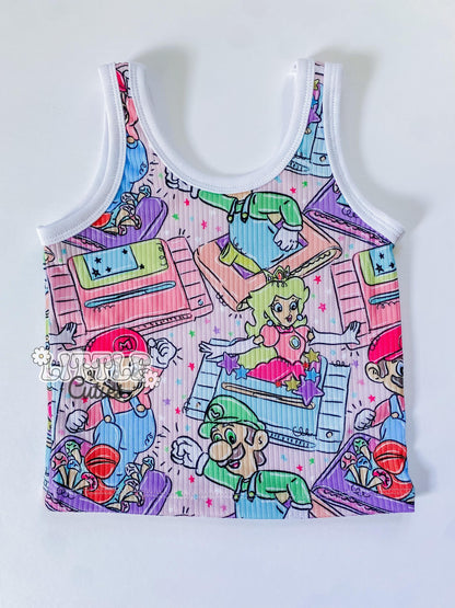 Pink Gamer - Cami + Shorties Set