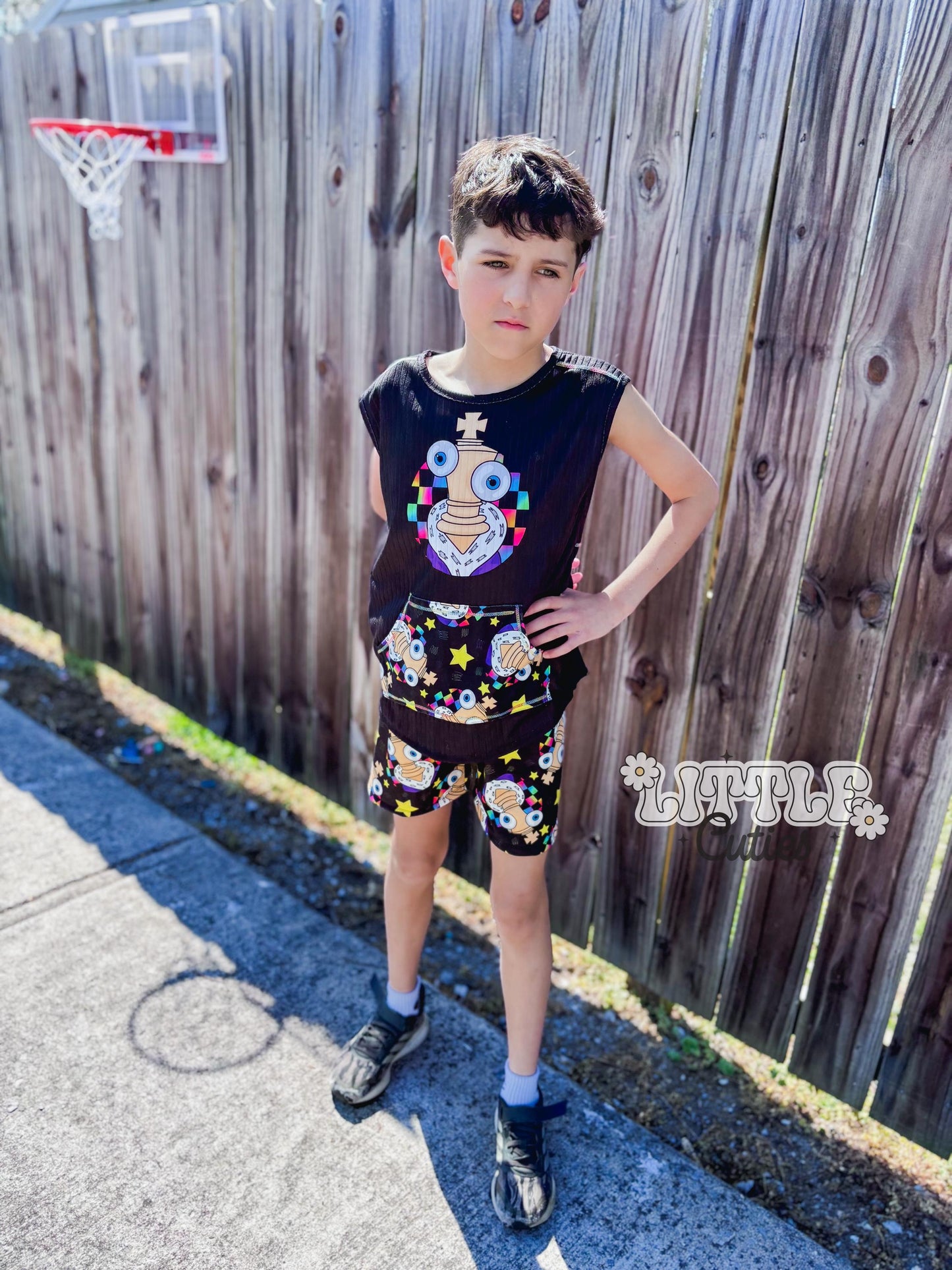 TADC King - Baggy Tank + Boy Shorts Set