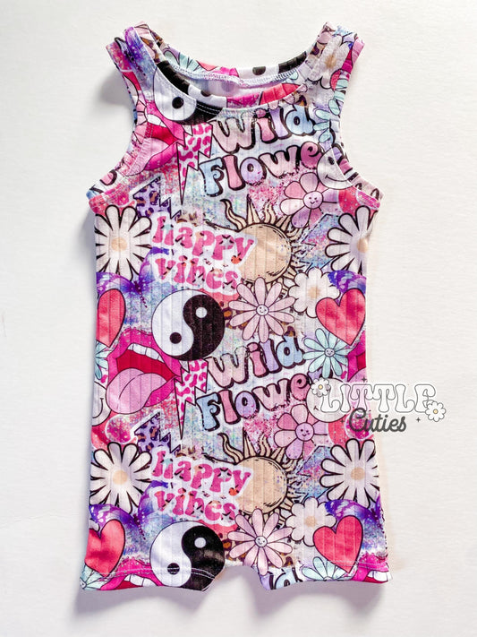 Happy Vibes Ollie Bodysuit