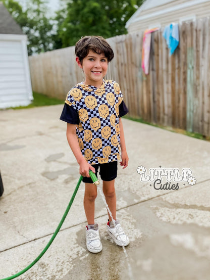 Smiley Slouchy Saturday Set