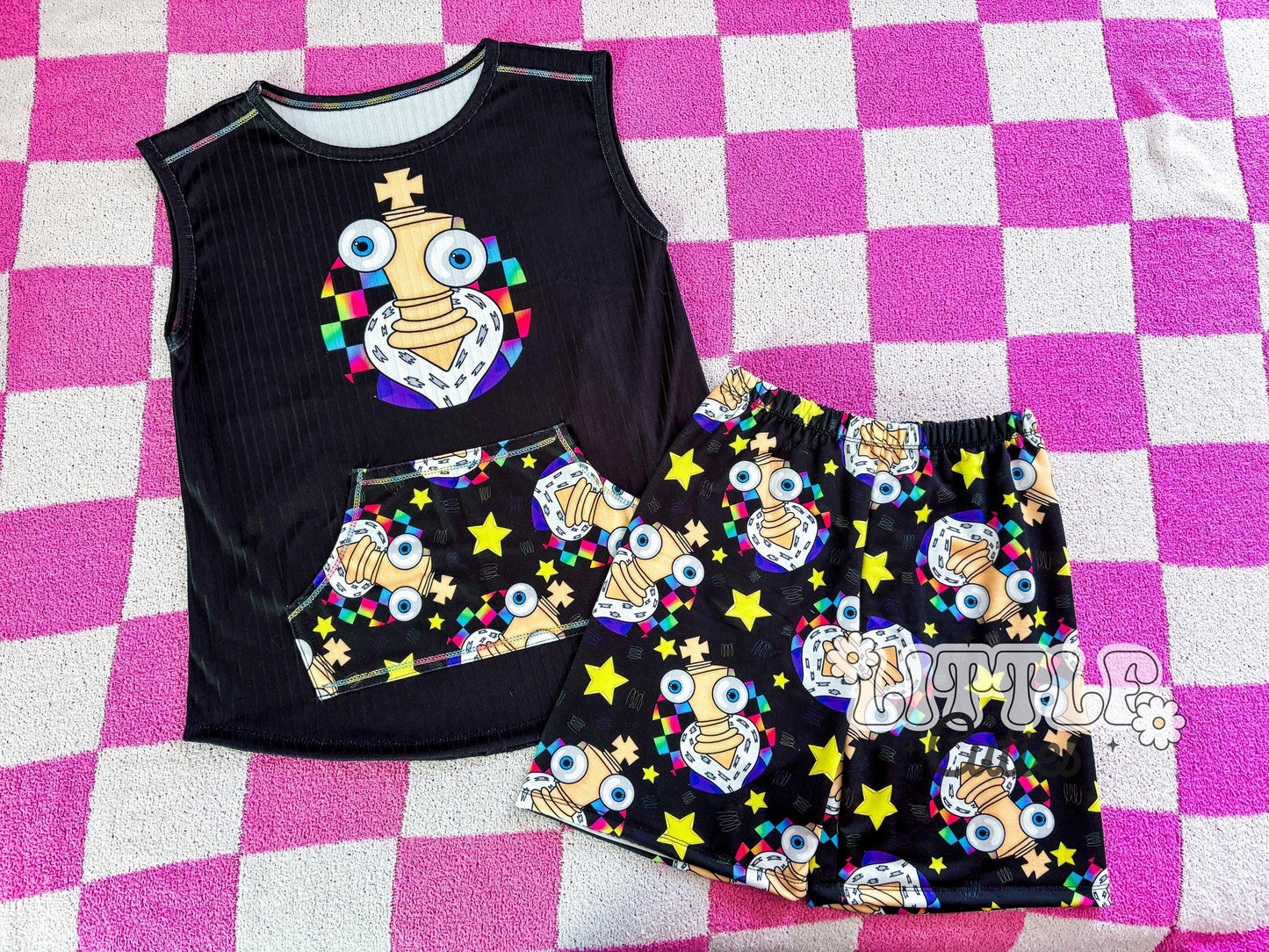 TADC King - Baggy Tank + Boy Shorts Set