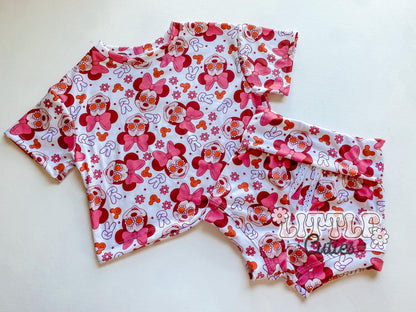 Hippie Mouse - Drop Tee + Lounge Shorties