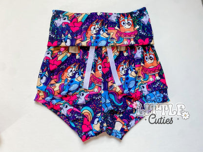 Party Heelers - Drop Tee + Lounge Shorties